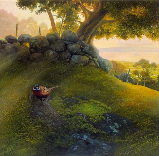 Painting by Curtis Wilson Cost: Eleven Thousand Acres Painting by Curtis Wilson Cost: Eleven Thousand Acres