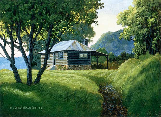 Painting by Curtis Wilson Cost: Paliku Gold Painting by Curtis Wilson Cost: Paliku Gold