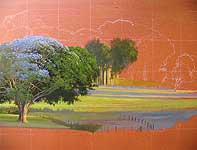 Hanamu Dusk Trees